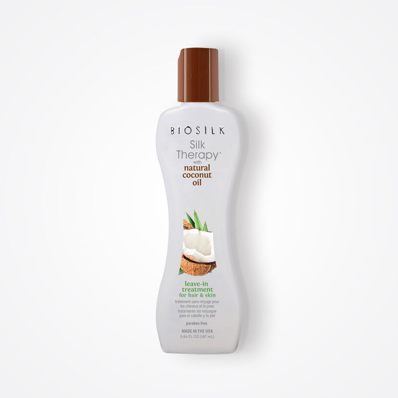 Silk Therapy With Natural Coconut Oil Leave-In Treatment - 5.64 Ounces, , large image number null